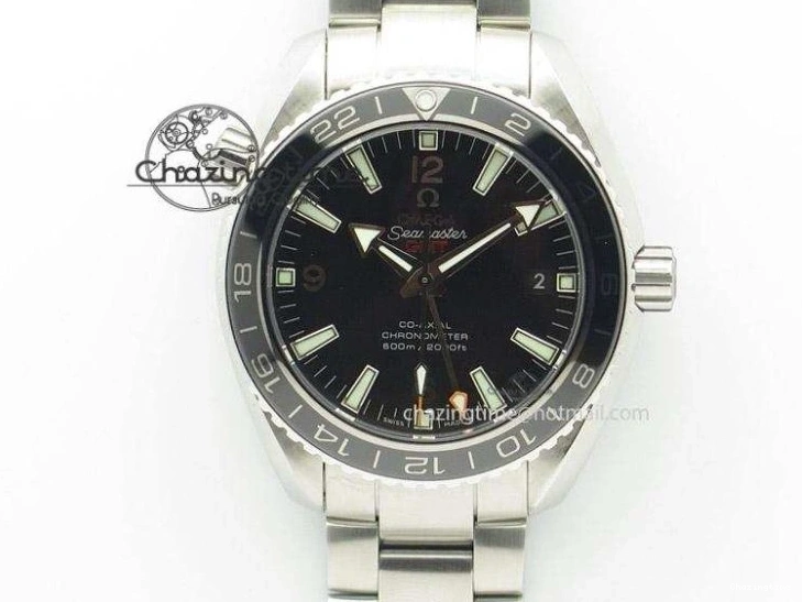 0405 UrbanChic Speedmaster Racing Master SS HKF Best Edition Blue Black Dial on SS Bracelet A 7808